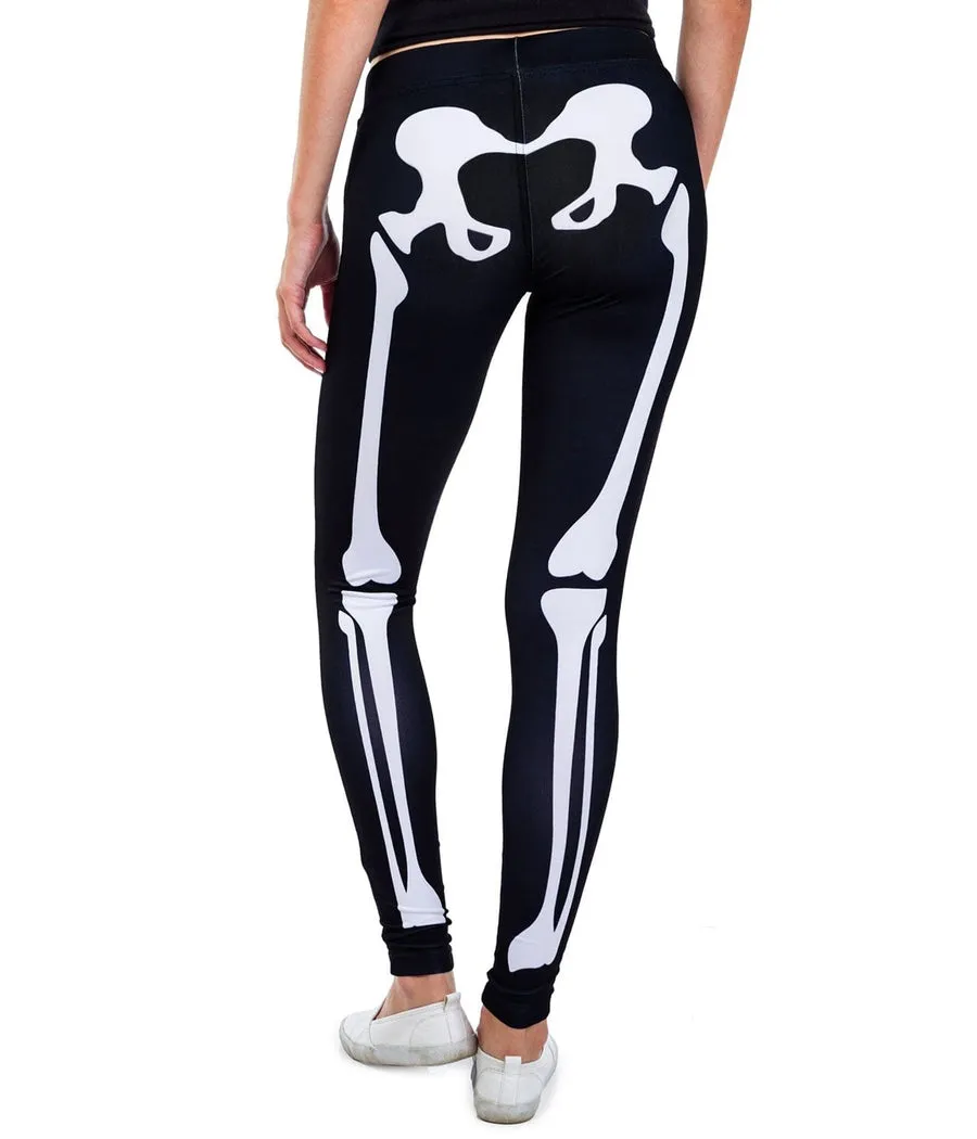 Skeleton Leggings sold by Tipsy Elves product image thumbnail 2