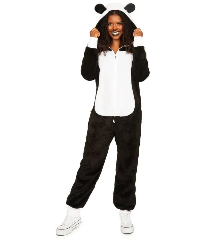 Women's Panda Costume sold by Tipsy Elves