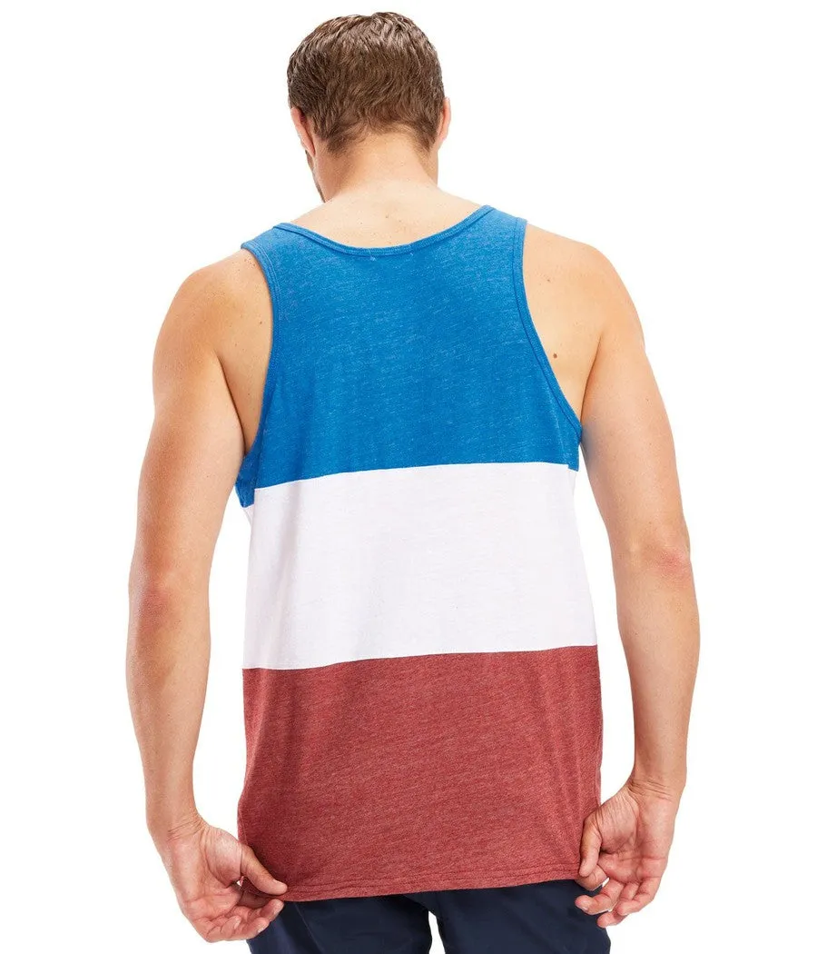 Men's Live Free USA Tank Top sold by Tipsy Elves product image thumbnail 4