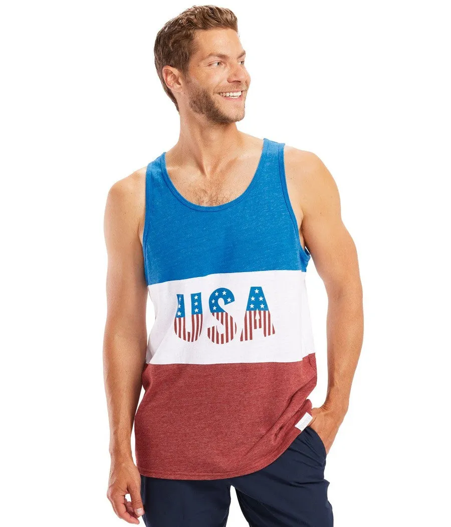 Men's Live Free USA Tank Top sold by Tipsy Elves product image thumbnail 3