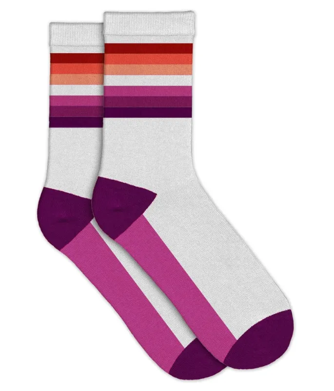 Lesbian Socks (Fits Sizes 8-12M |  7-11W) made by Tipsy Elves