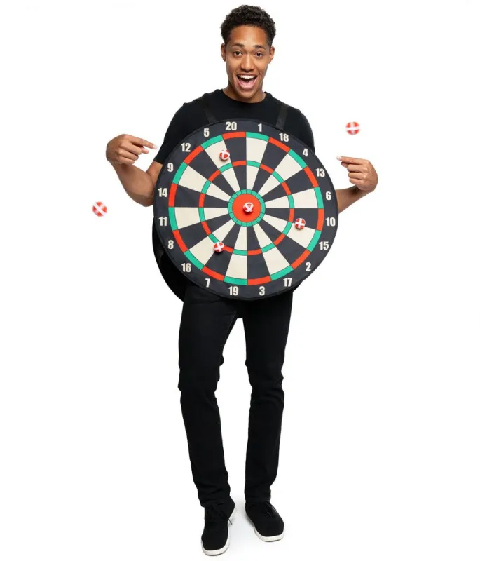 Men's Dart Board Costume made by Tipsy Elves