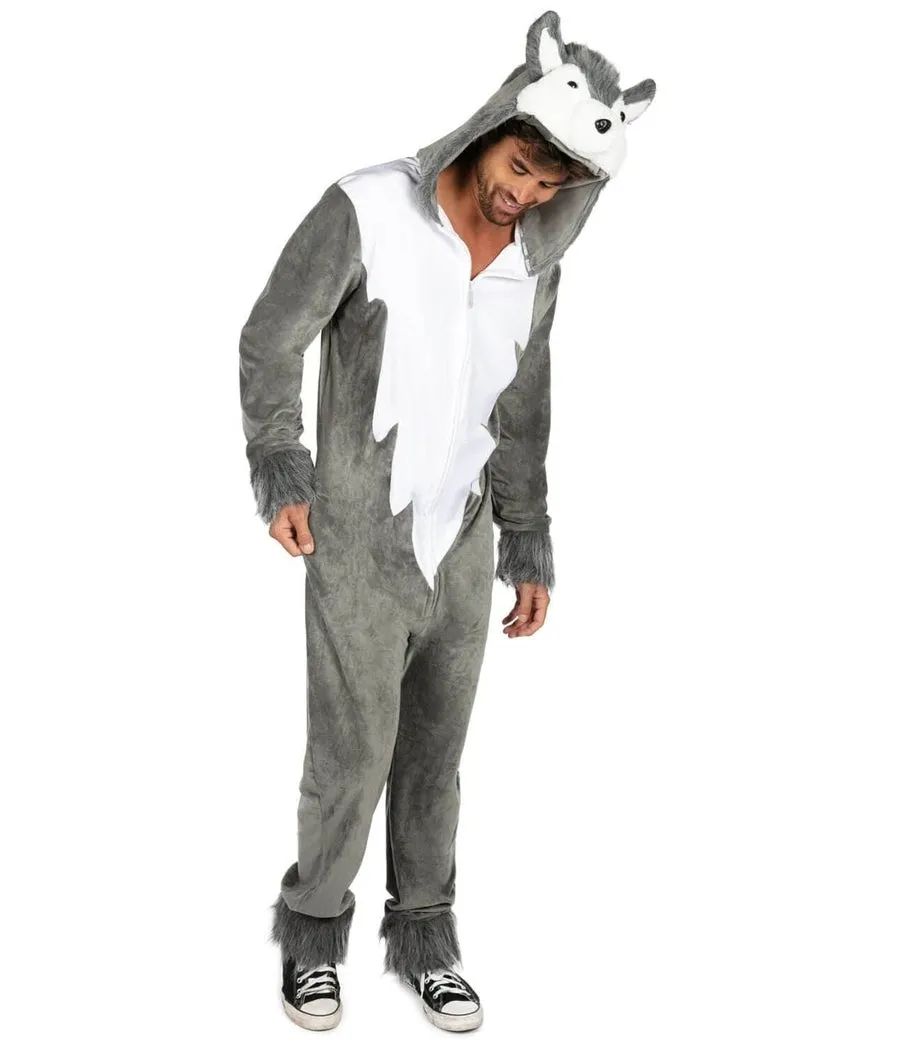 Men's Wolf Costume sold by Tipsy Elves