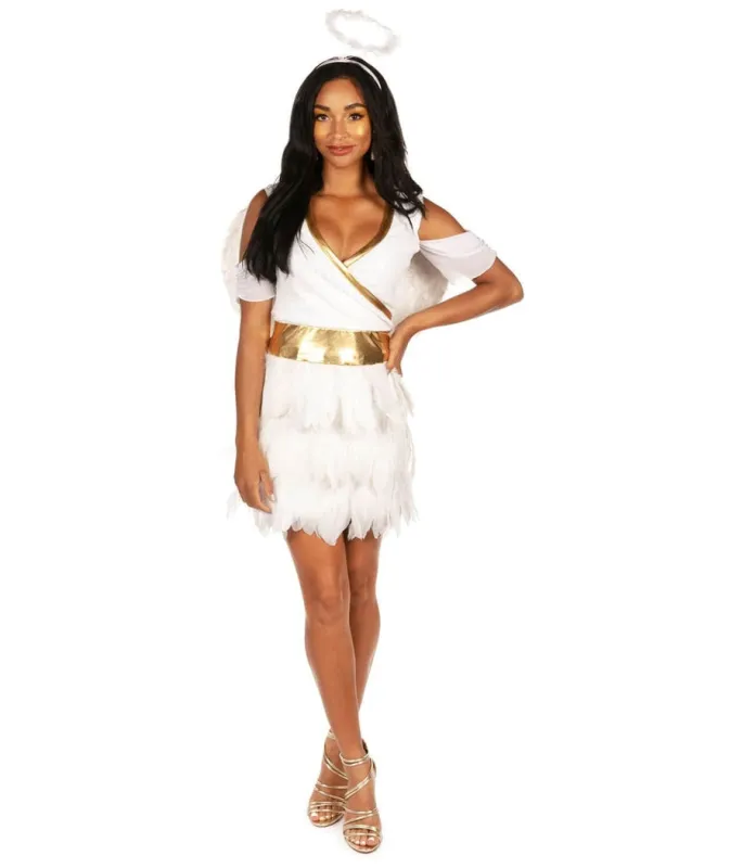 Angel Costume Dress made by Tipsy Elves