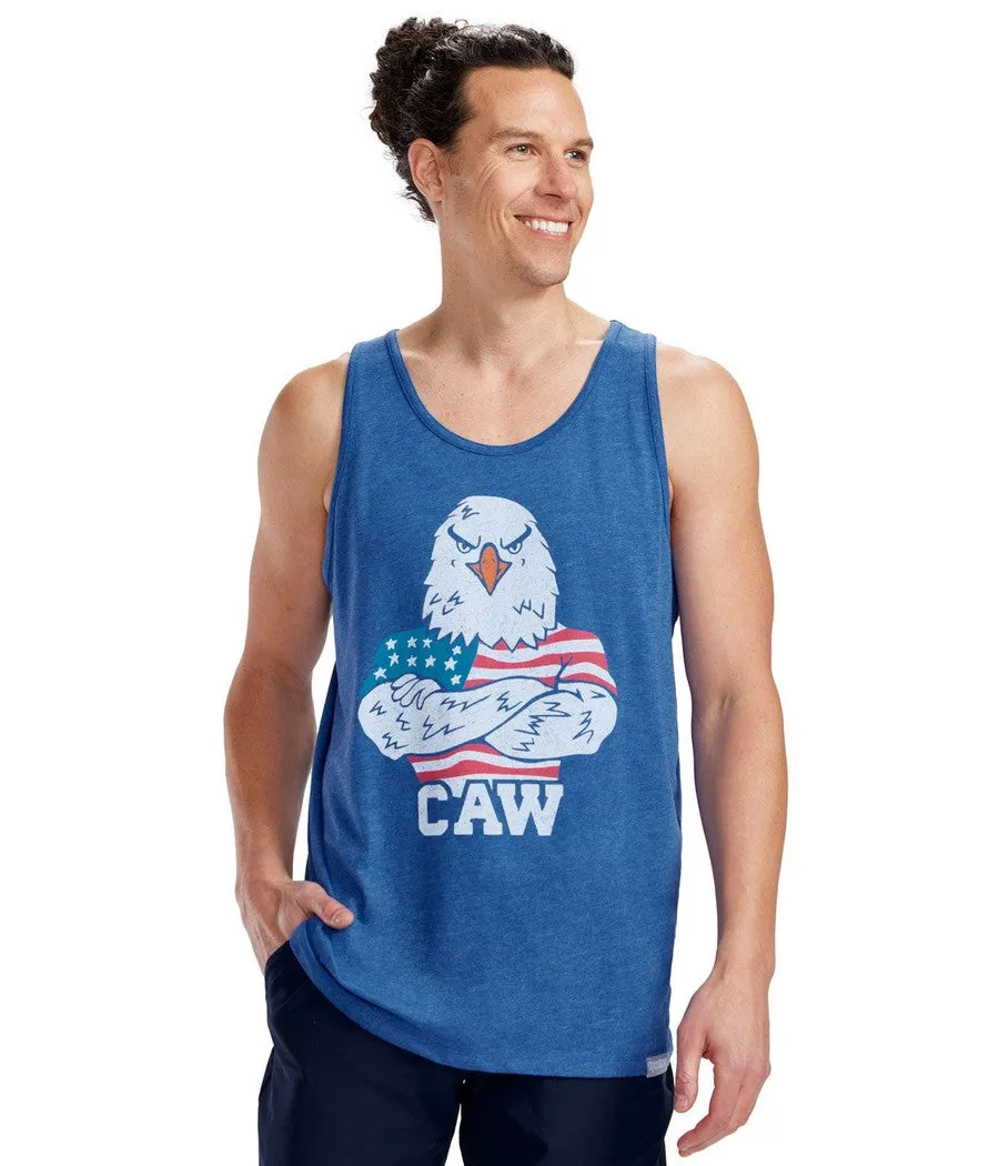 Men's Patriotic Caw Tank sold by Tipsy Elves product image thumbnail 2