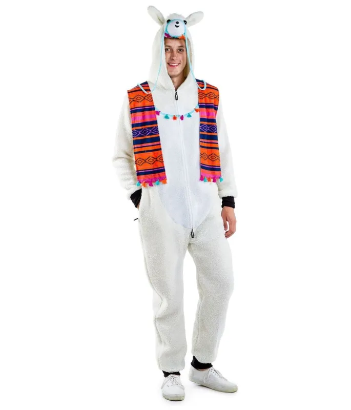 Men's Llama Costume made by Tipsy Elves