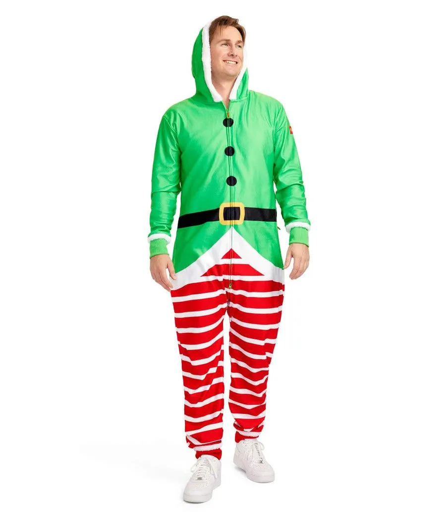 Men's Elf Jumpsuit sold by Tipsy Elves