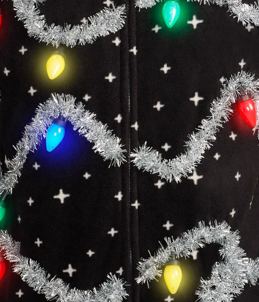 Men's Glow Getter Light Up Jumpsuit sold by Tipsy Elves product image thumbnail 4