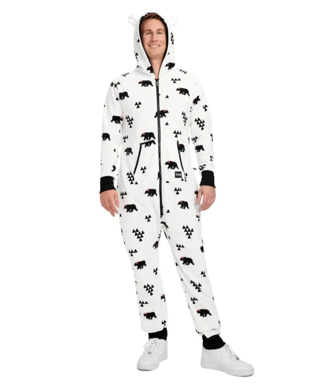 Men's Beary Christmas Jumpsuit sold by Tipsy Elves