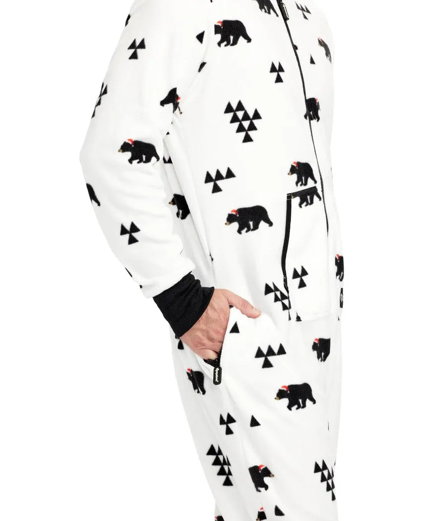 Men's Beary Christmas Jumpsuit sold by Tipsy Elves product image thumbnail 3