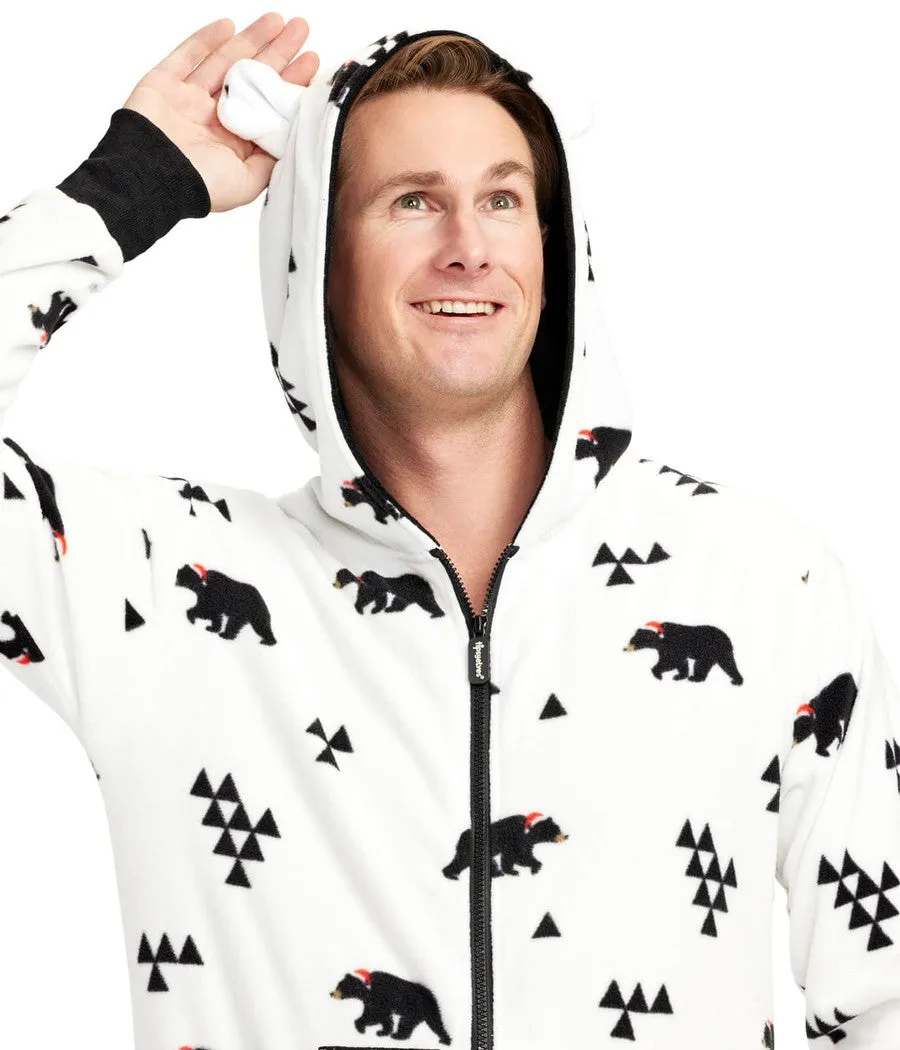 Men's Beary Christmas Jumpsuit sold by Tipsy Elves product image thumbnail 4