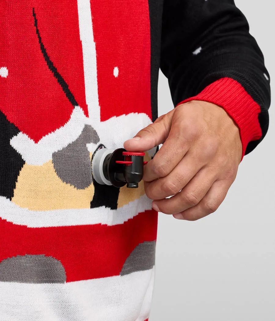 Men's Jolly Juice Dispenser Ugly Christmas Sweater sold by Tipsy Elves product image thumbnail 2
