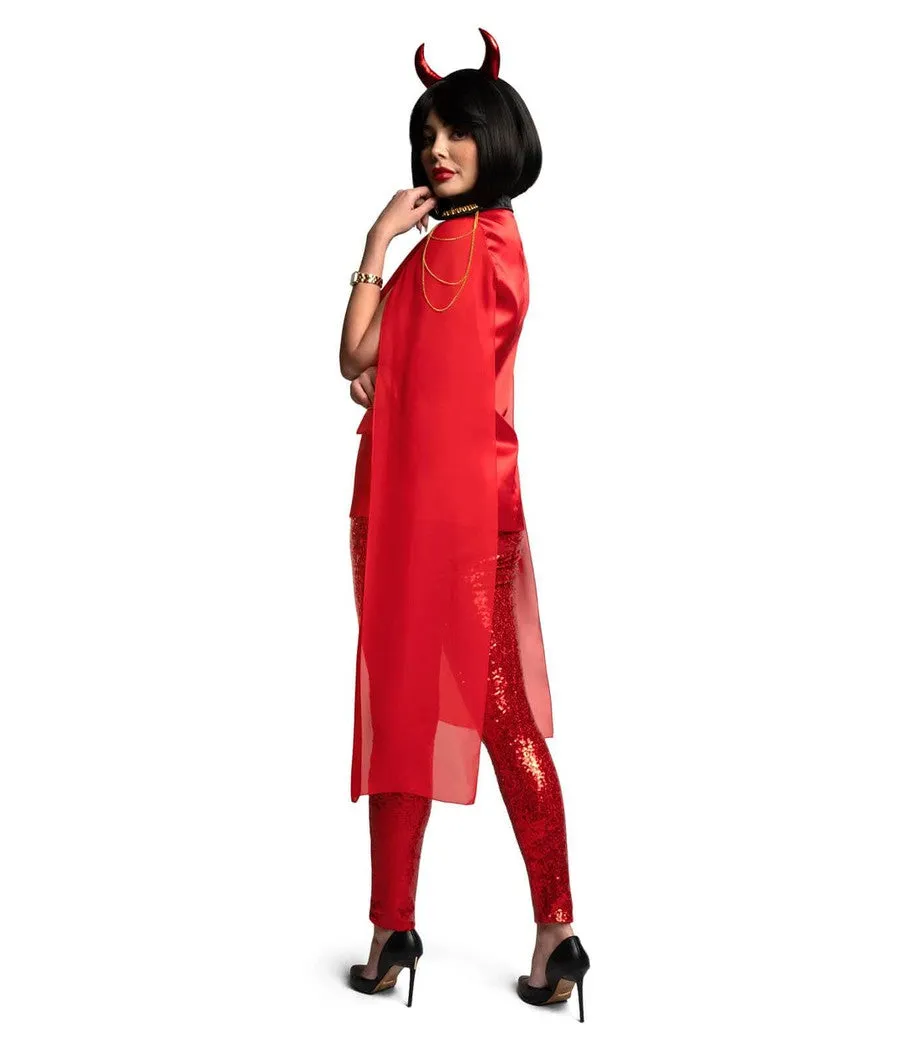 Women's Devil Costume sold by Tipsy Elves product image thumbnail 2