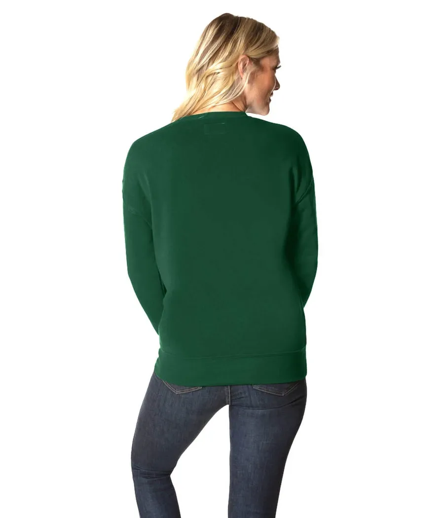 Women's Sleigh All Day Crewneck Sweatshirt sold by Tipsy Elves product image thumbnail 2