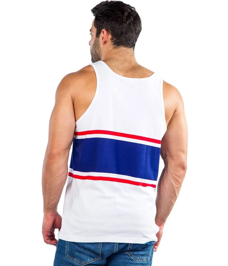 Men's Retro Patriotic Tank sold by Tipsy Elves product image thumbnail 3