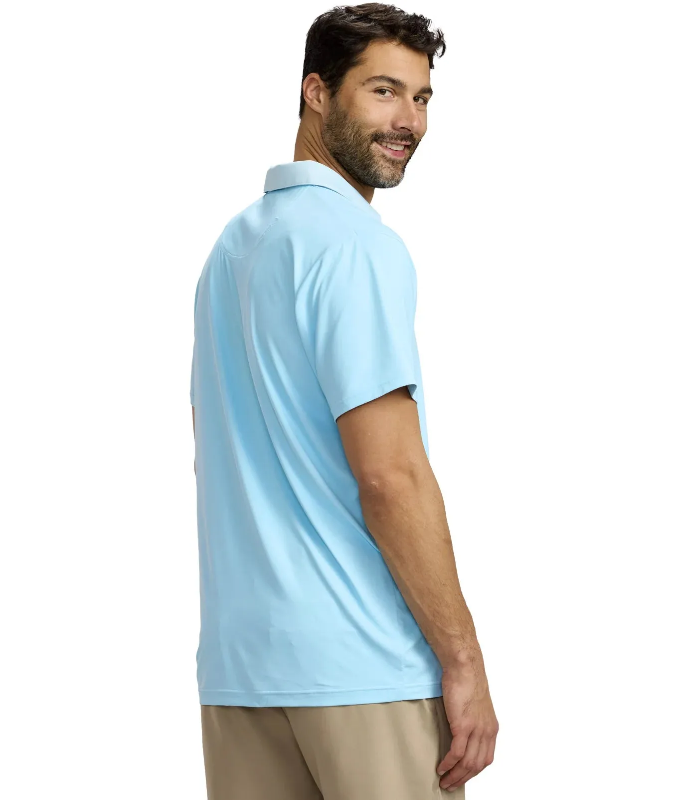 Men's Dumb Blue Tuxedo Golf Polo sold by Tipsy Elves product image thumbnail 3