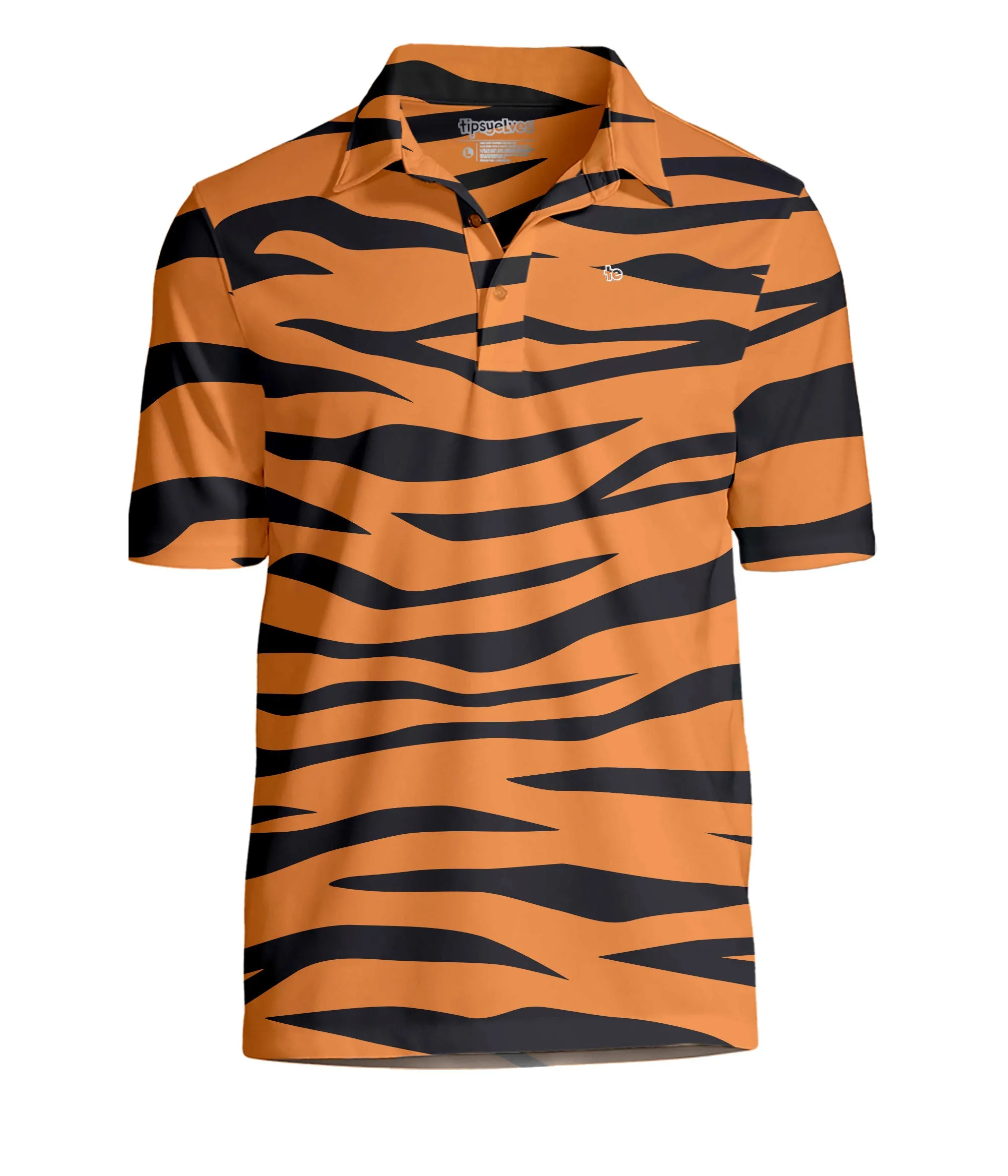 Men's Tiger Golf Polo sold by Tipsy Elves product image thumbnail 4