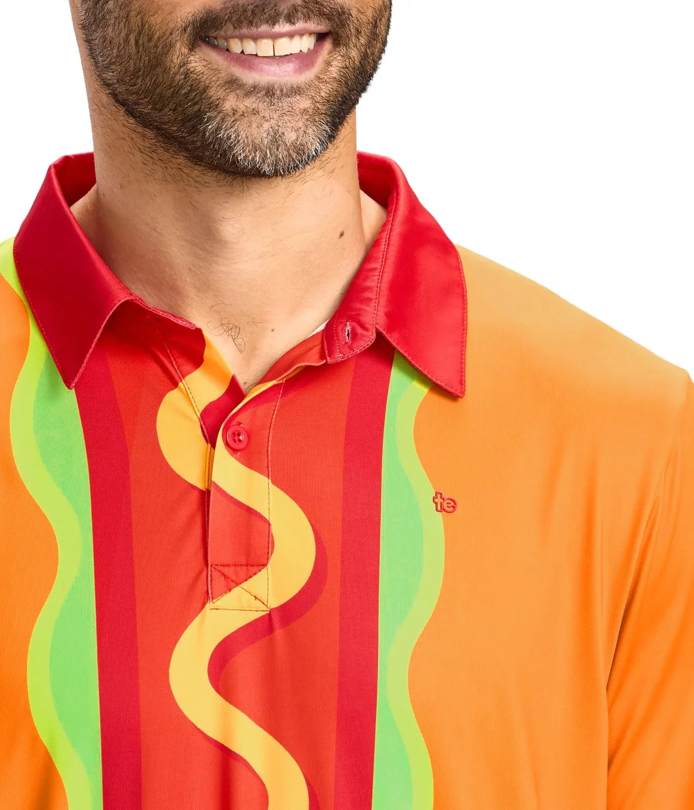 Men's Hot Dogger Golf Polo sold by Tipsy Elves product image thumbnail 4