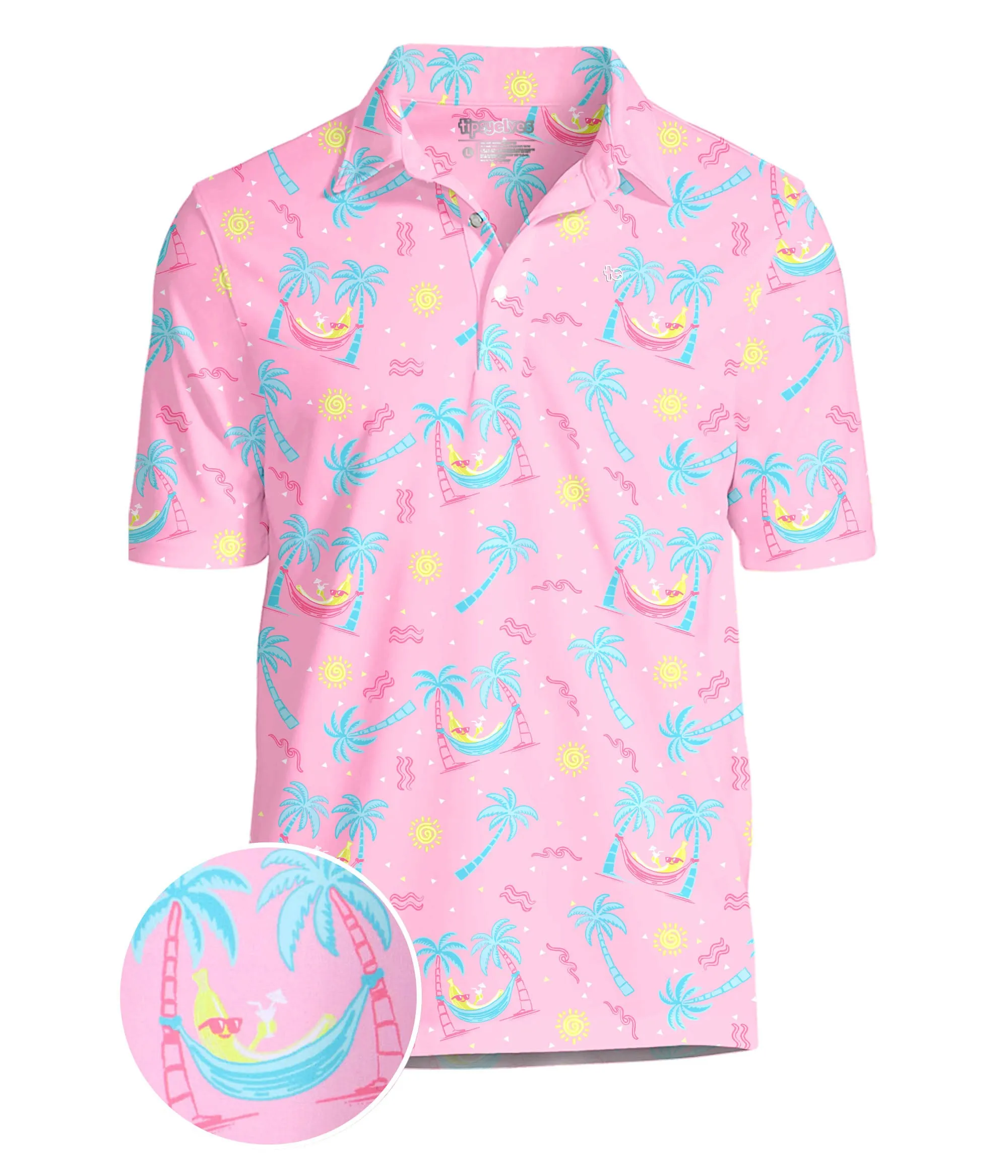 Men's Banana Hammock Golf Polo sold by Tipsy Elves