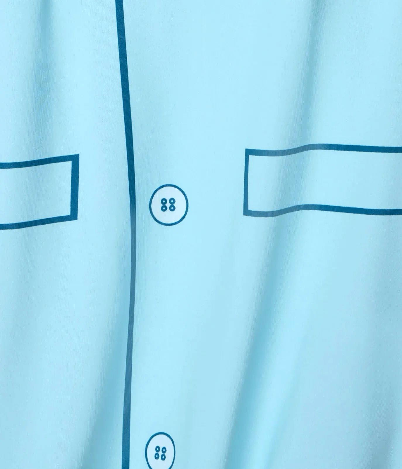 Men's Dumb Blue Tuxedo Pickleball Shirt sold by Tipsy Elves product image thumbnail 5