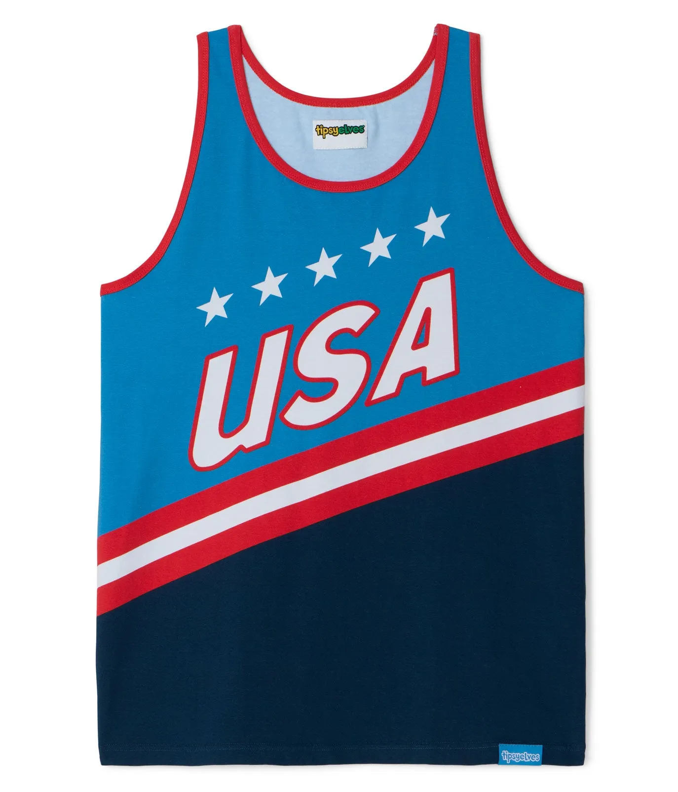 Men's USA Slam Dunk Tank Top sold by Tipsy Elves product image thumbnail 2
