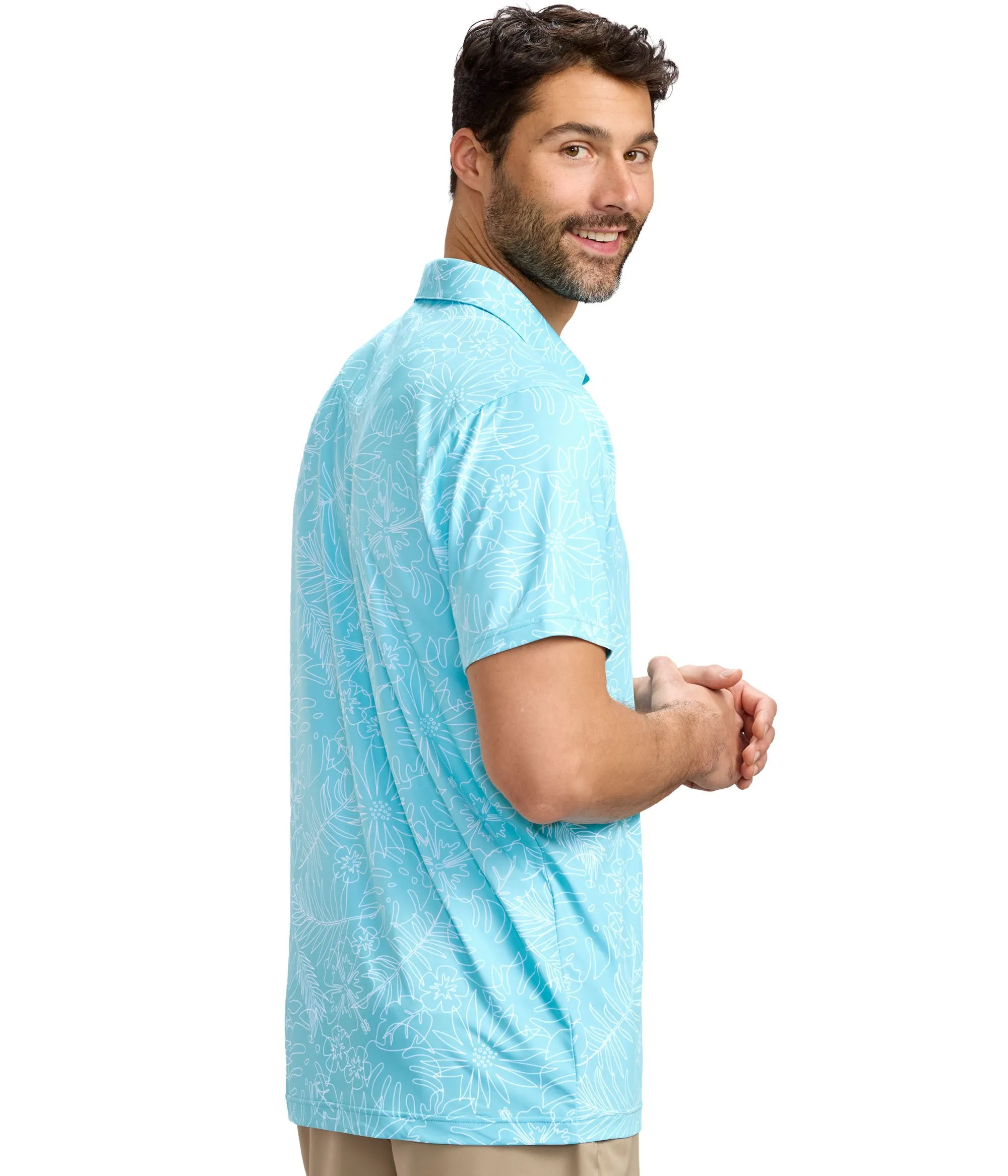 Men's Birdie Paradise Golf Polo sold by Tipsy Elves product image thumbnail 4