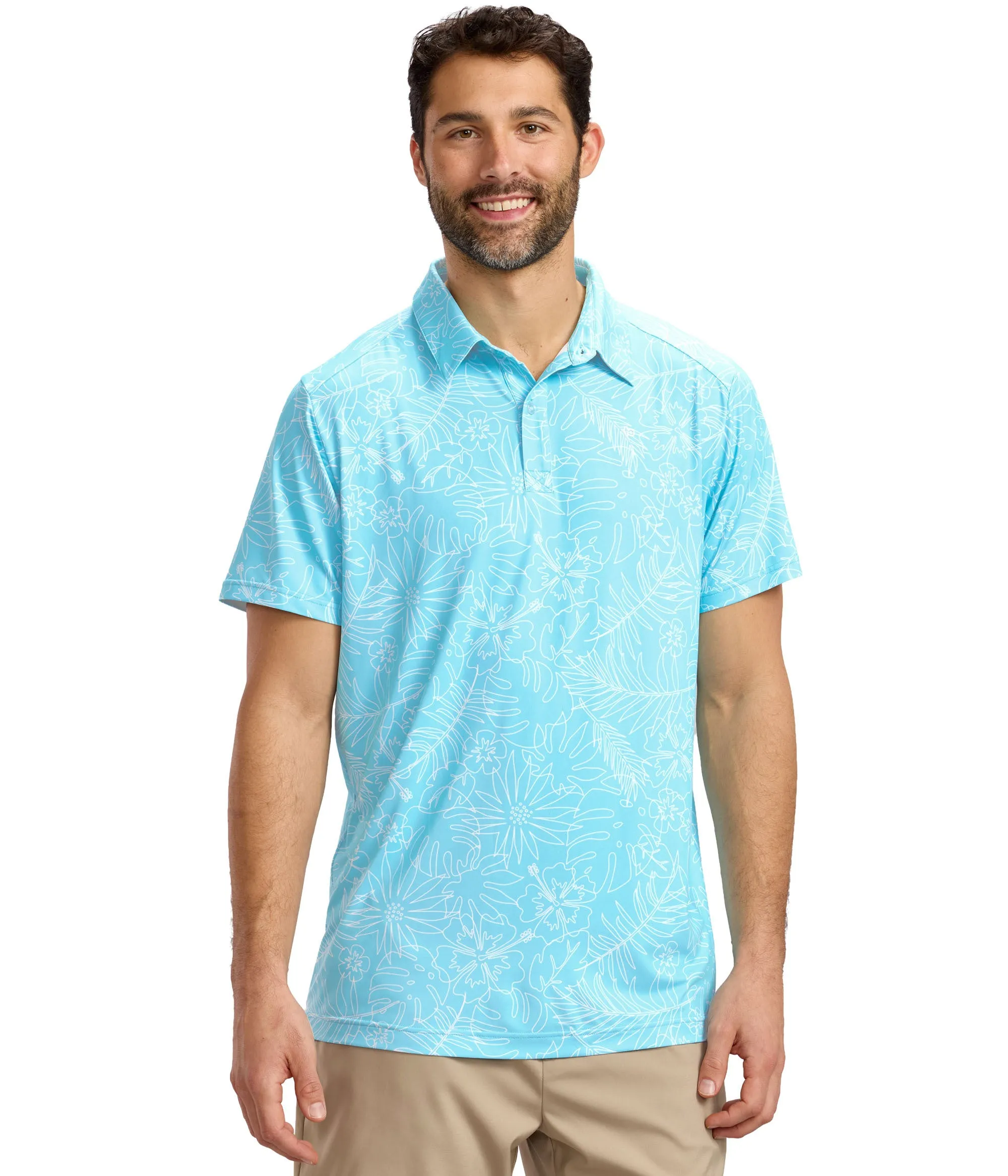 Men's Birdie Paradise Golf Polo sold by Tipsy Elves product image thumbnail 5