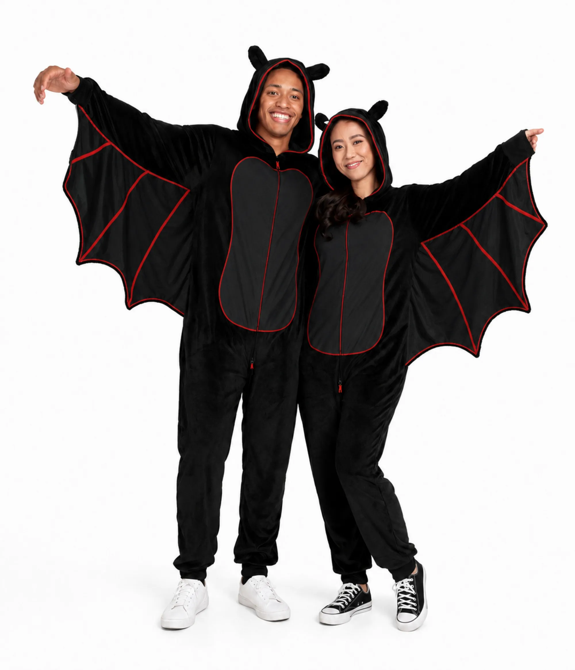 Matching Bat Couples Costume sold by Tipsy Elves