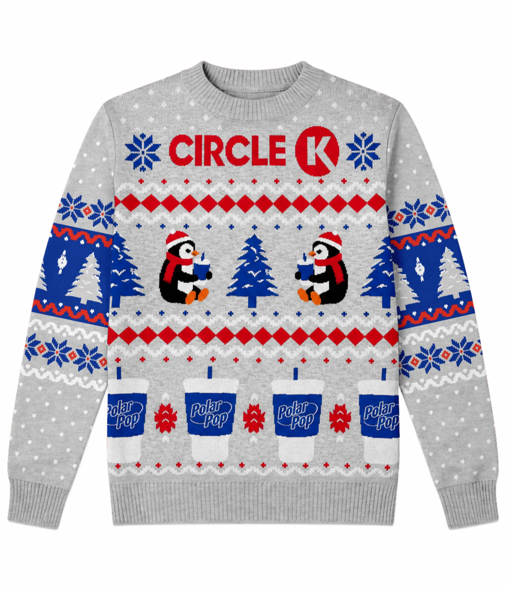 Circle K Holiday Sweater sold by Tipsy Elves