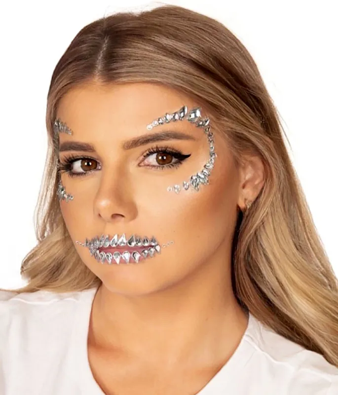 Rhinestone Adhesive Face Jewels made by Tipsy Elves