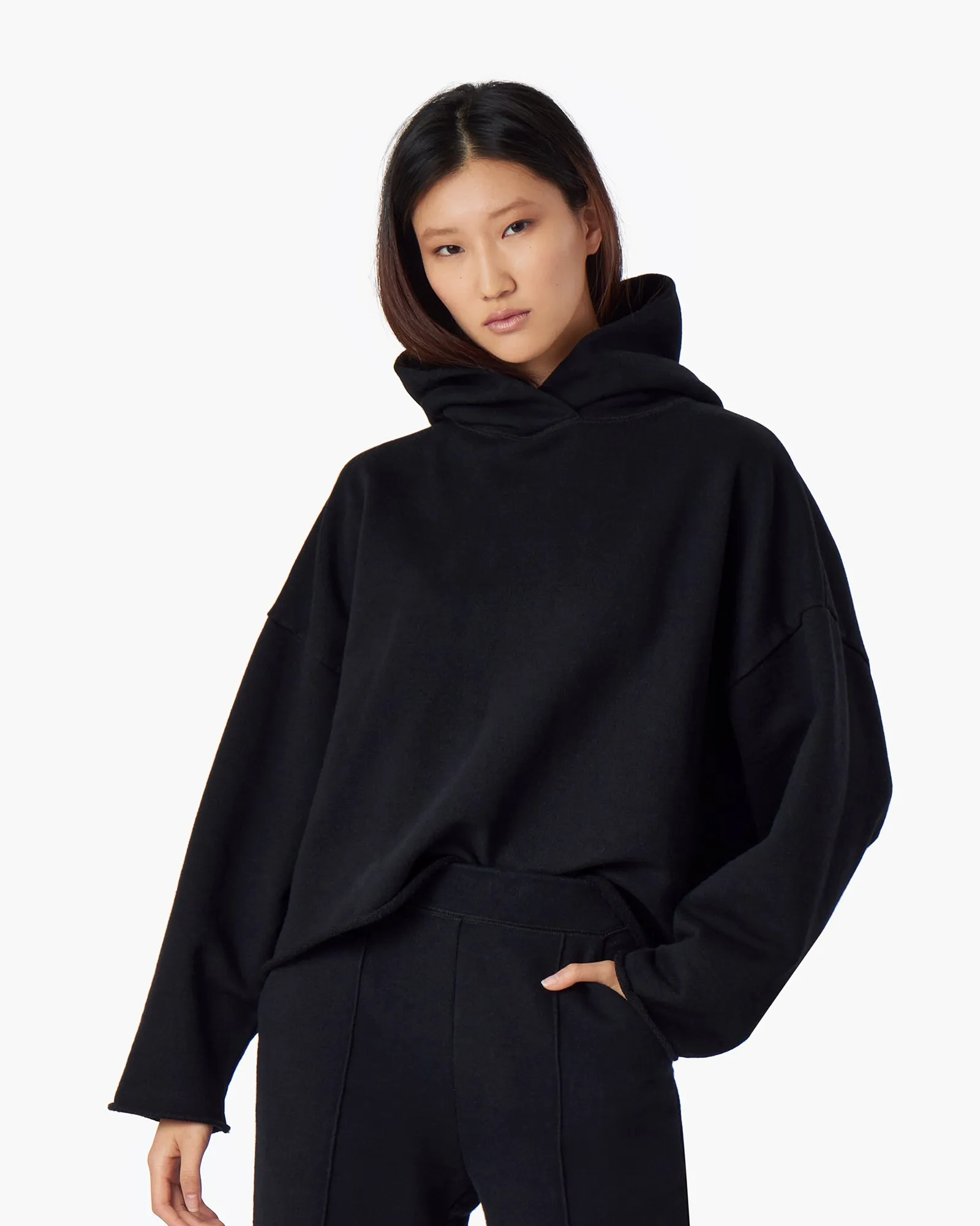 Raw Edge Hoodie sold by TKEES product image thumbnail 5