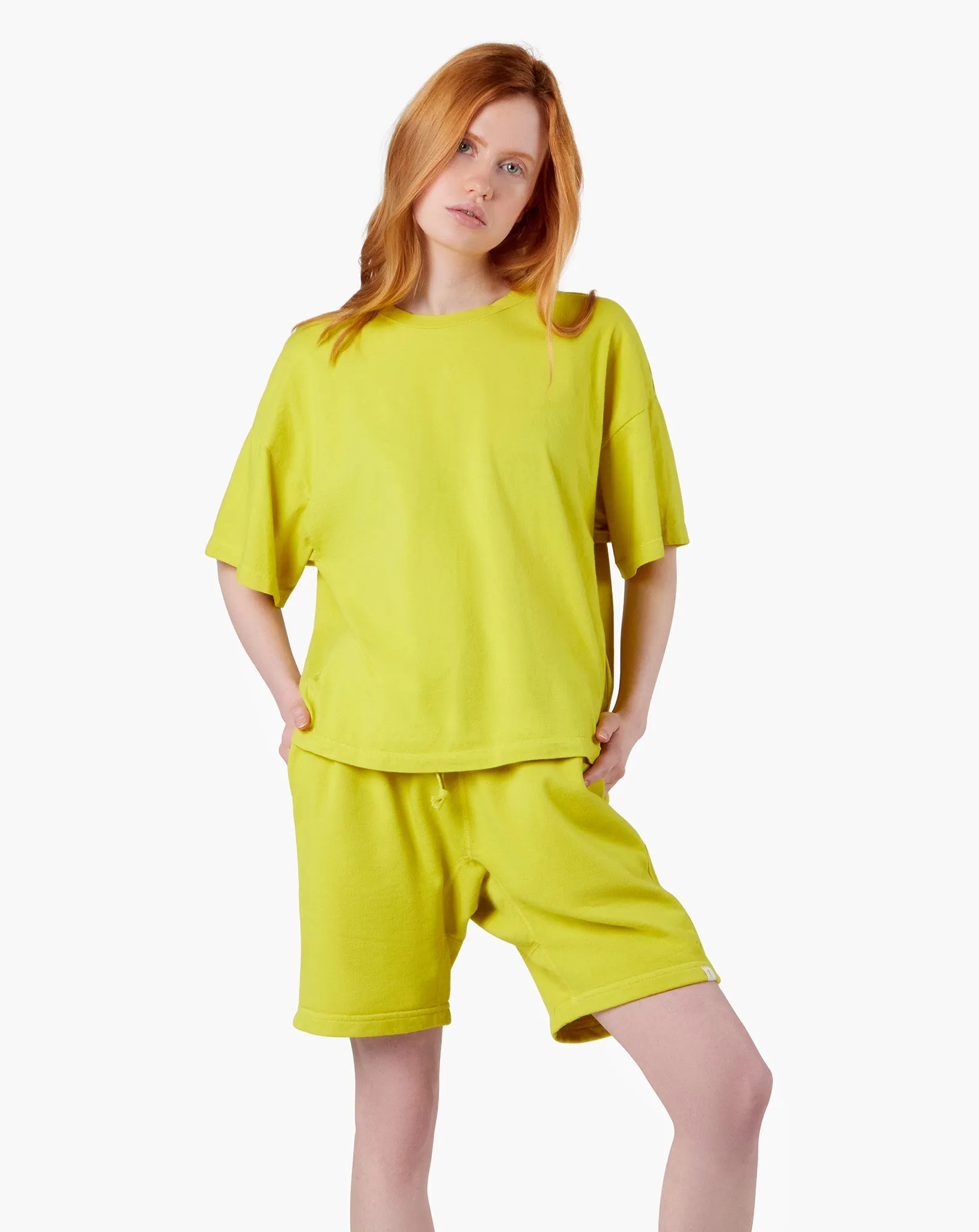 Core Boxy Tee - Capri Lemon sold by TKEES product image thumbnail 2