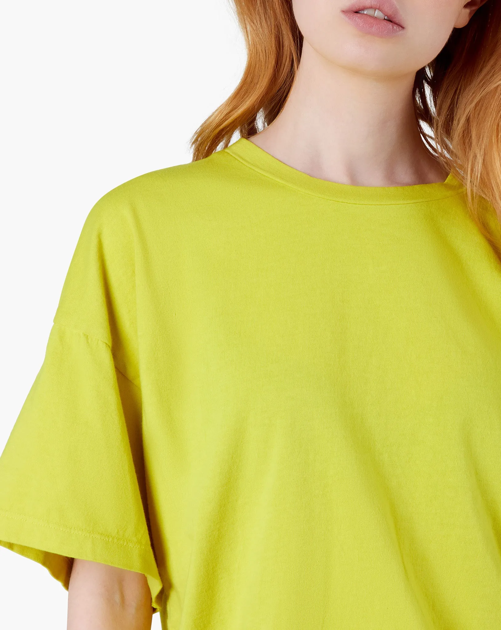 Core Boxy Tee - Capri Lemon sold by TKEES product image thumbnail 5