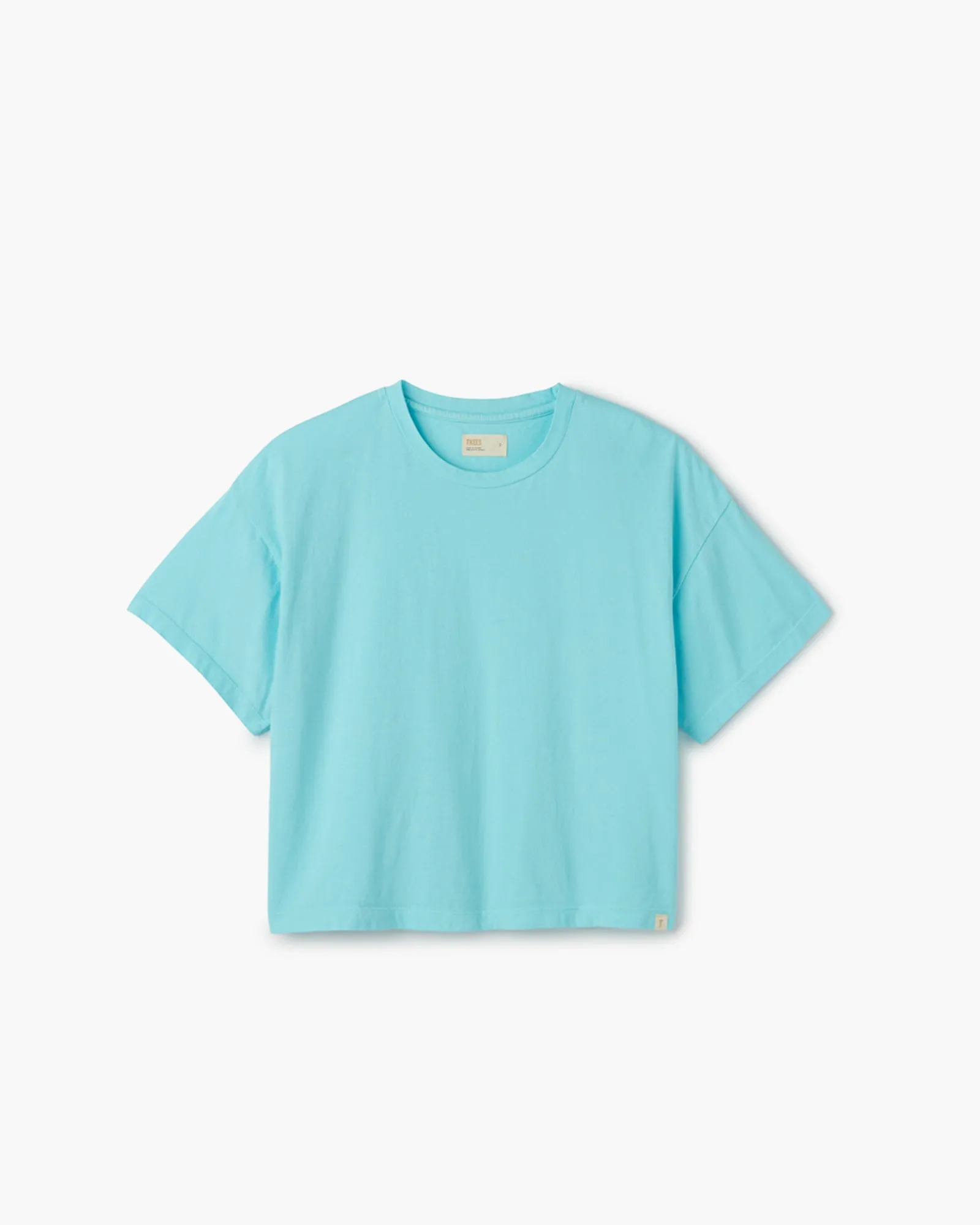 Core Boxy Tee - Sky Blue sold by TKEES