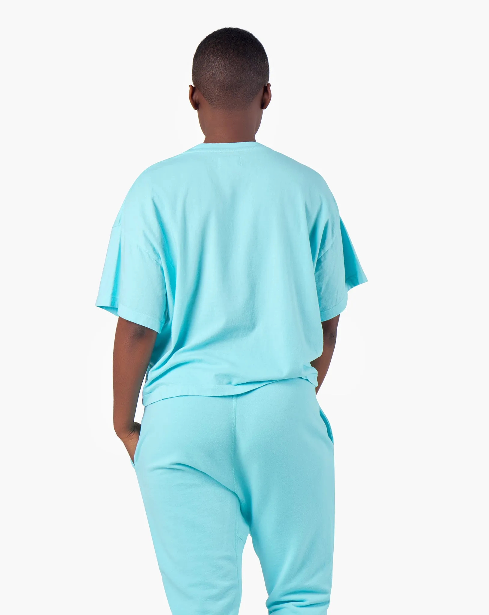 Core Boxy Tee - Sky Blue sold by TKEES product image thumbnail 4