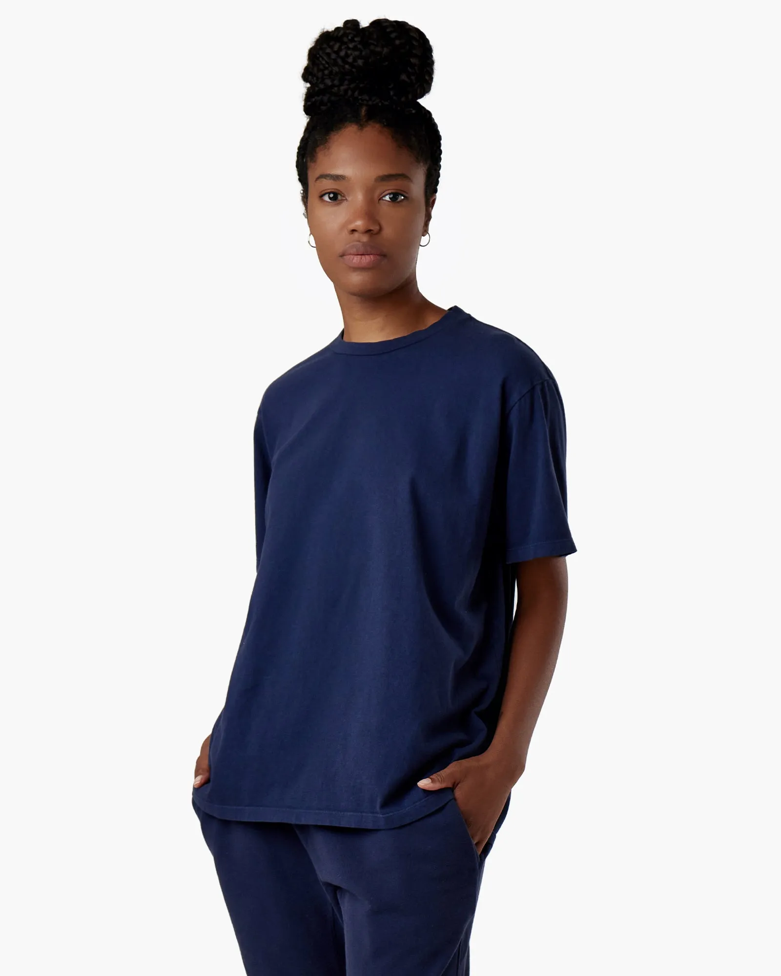 Core Classic Tee - Navy sold by TKEES product image thumbnail 2