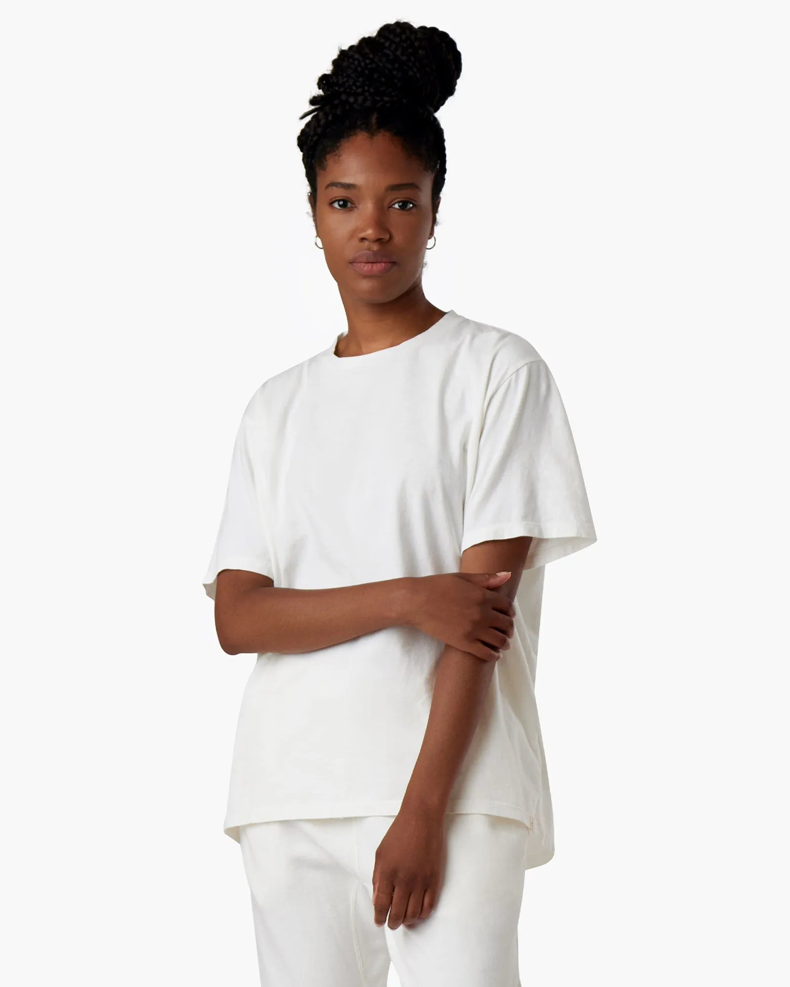 Core Classic Tee - Cream sold by TKEES product image thumbnail 2