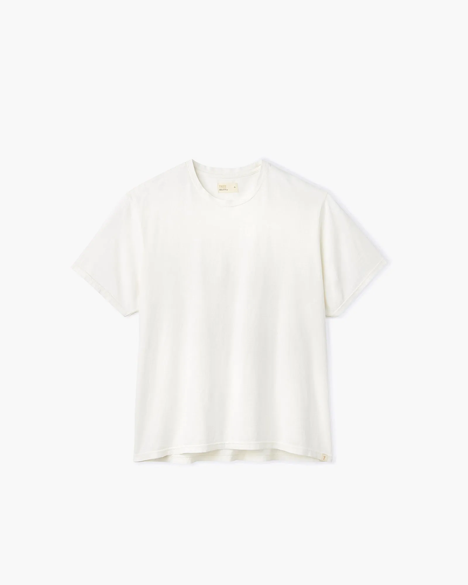 Core Classic Tee - Cream sold by TKEES
