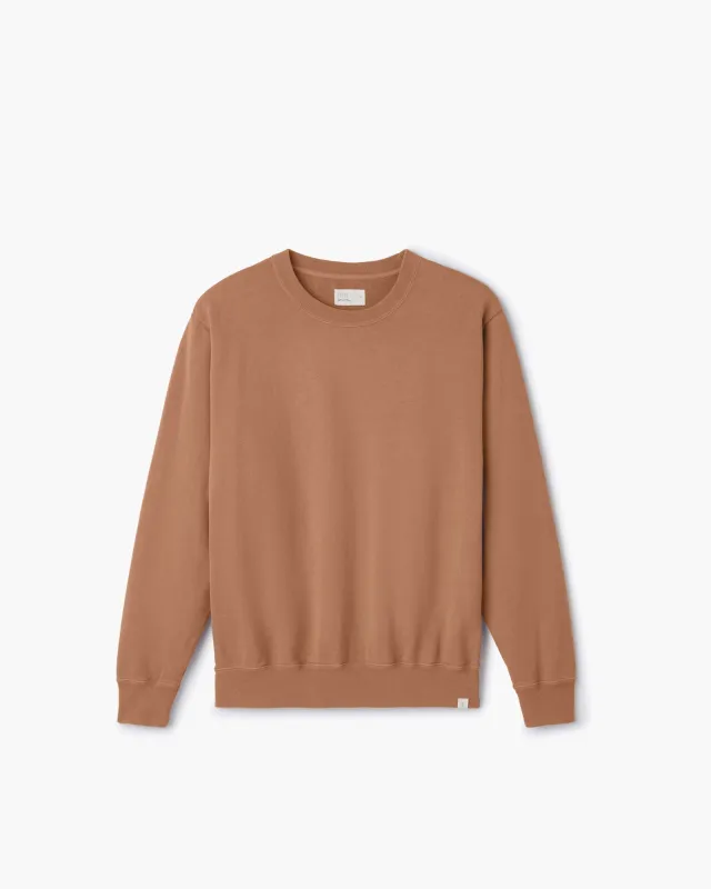 Core Classic Crewneck - Nutmeg sold by TKEES