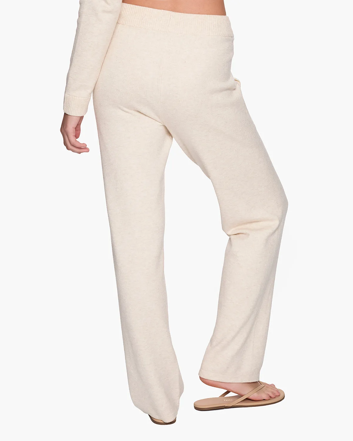 Sunday Sweater Pants - Cream sold by TKEES product image thumbnail 3
