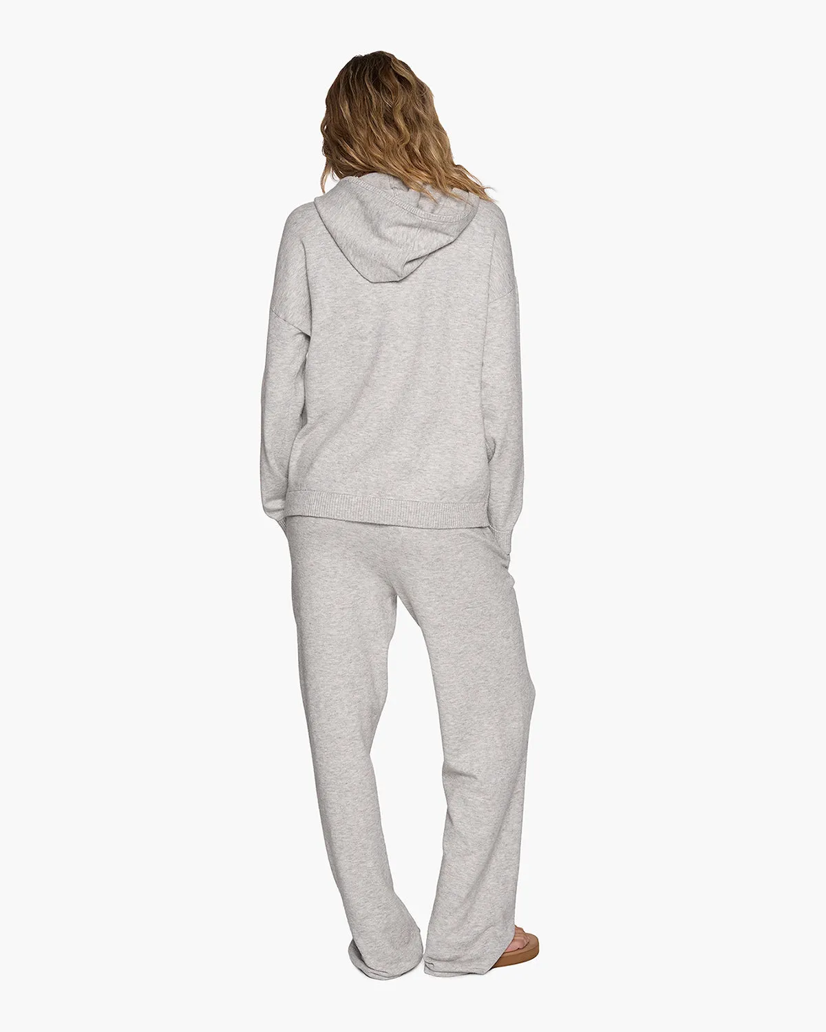 Sunday Sweater Hoodie - Heather Grey sold by TKEES product image thumbnail 3