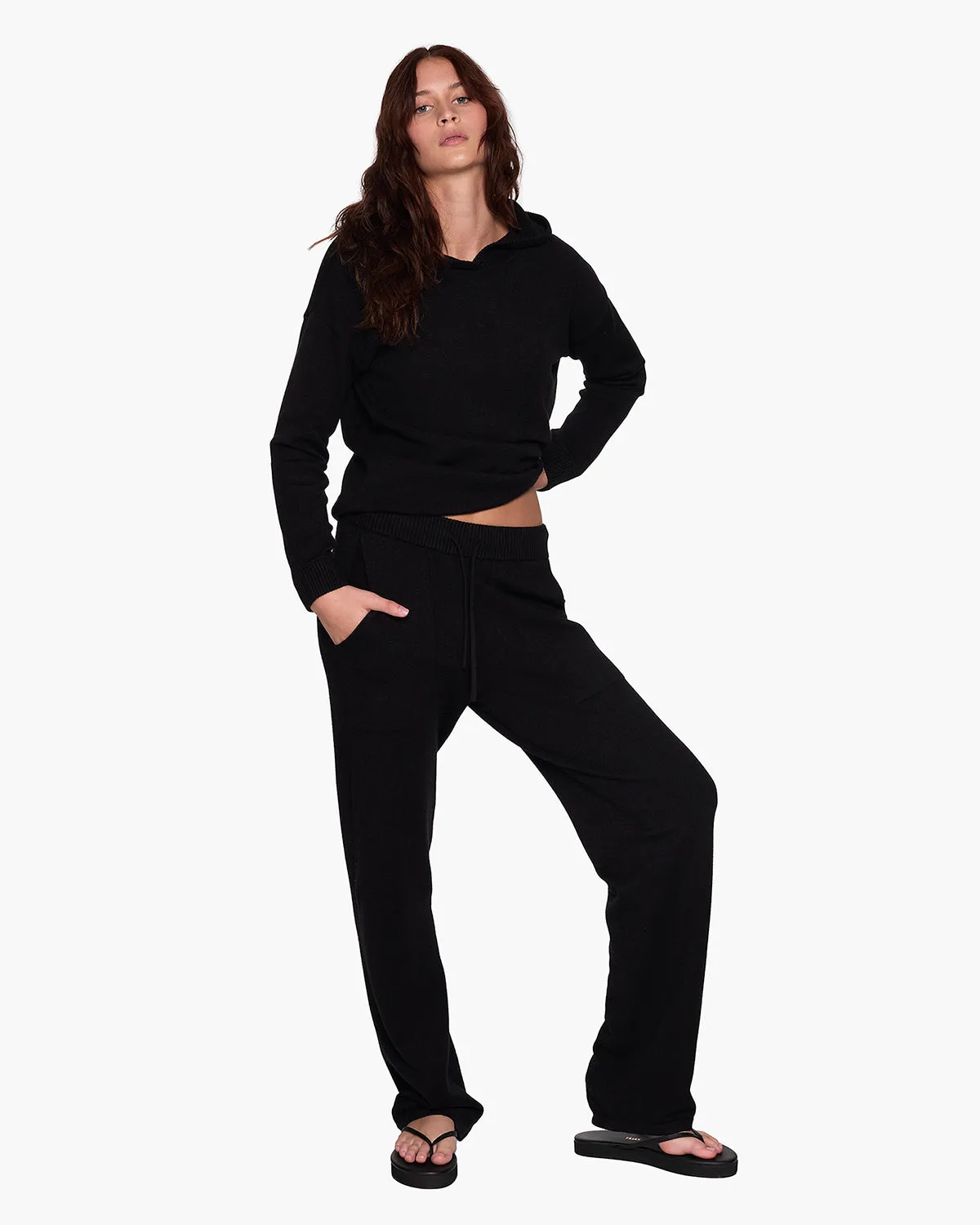 Sunday Sweater Hoodie - Black sold by TKEES