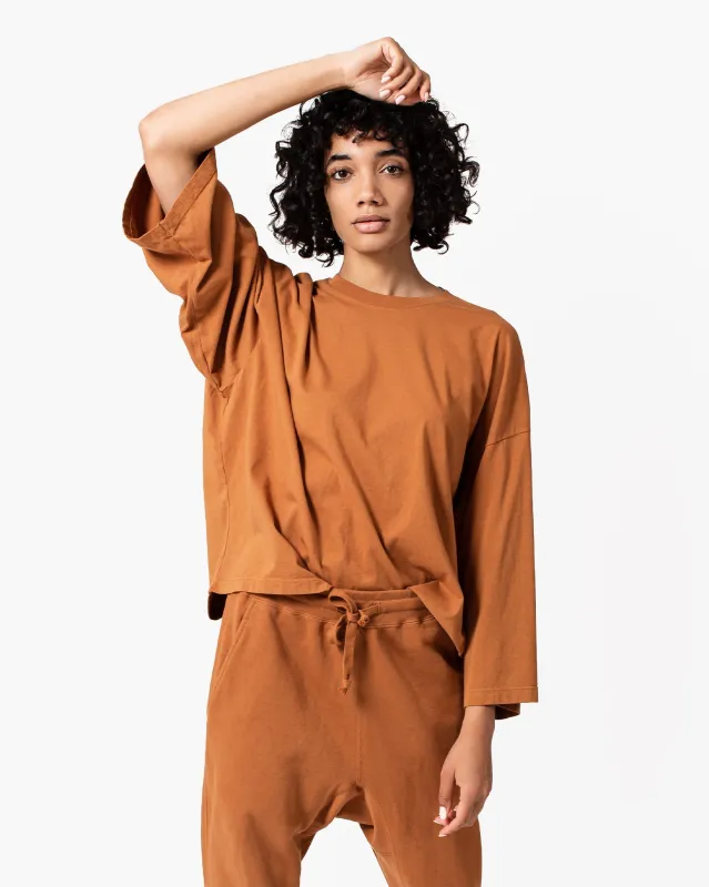 The Longsleeve Tee - Cinnamon sold by TKEES