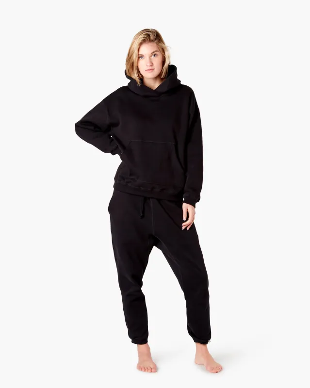 The Warm Hoodie - Black sold by TKEES