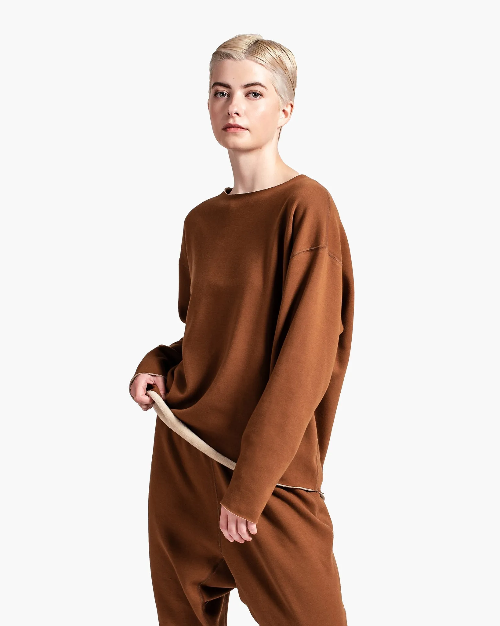 Sleek Top - Almond sold by TKEES