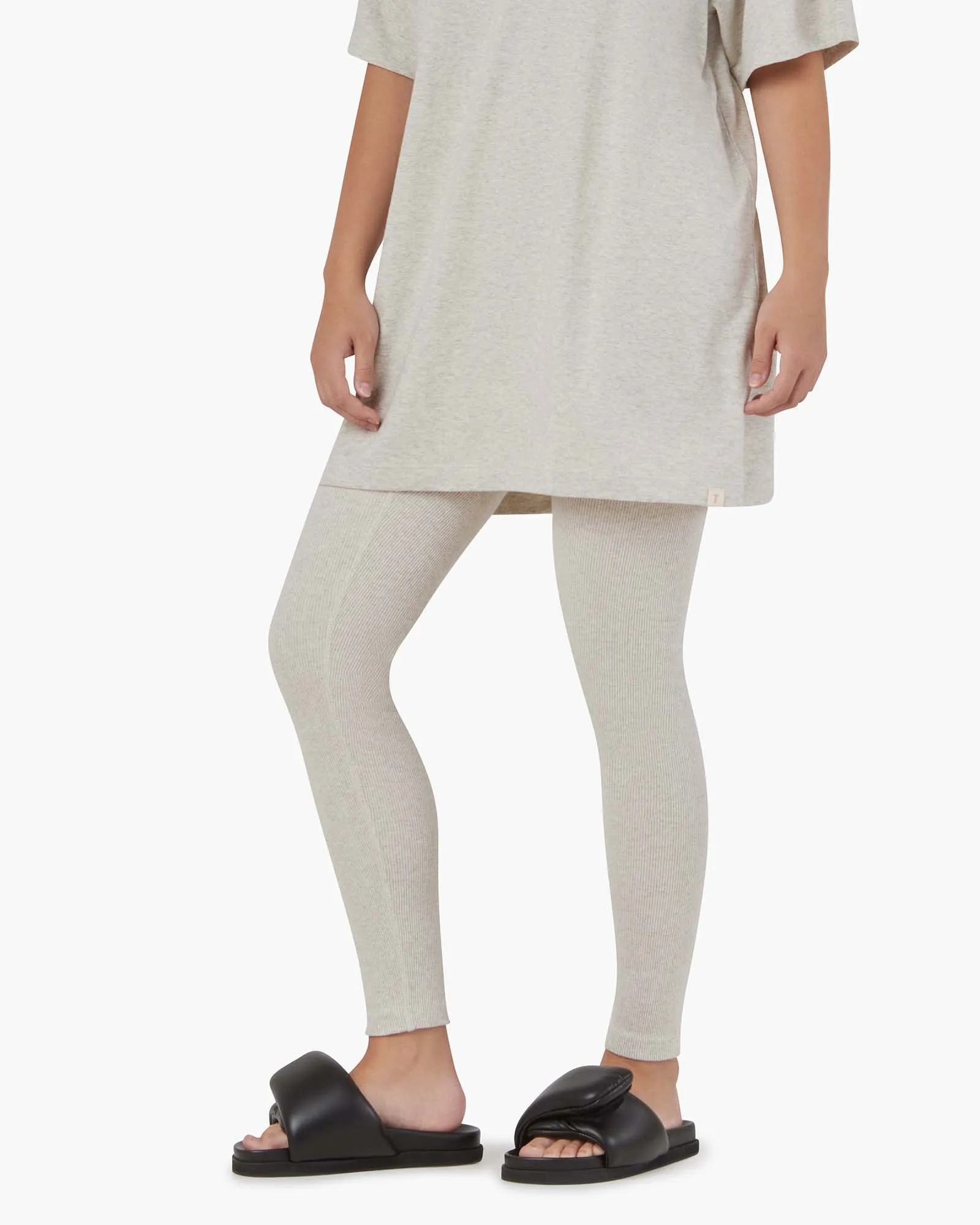 Rider Legging - Eggshell Mix sold by TKEES product image thumbnail 2