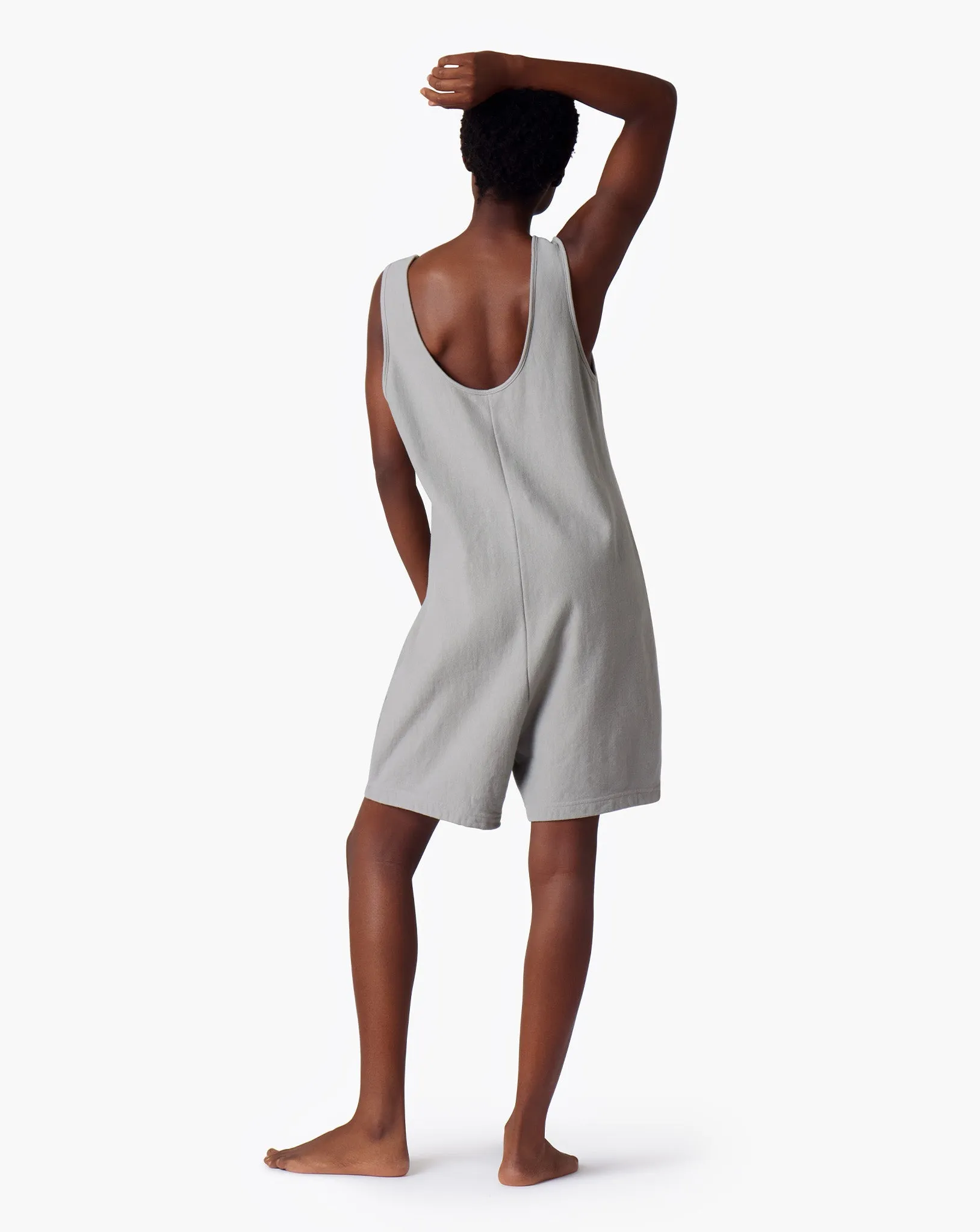 Short Playsuit - Dove sold by TKEES product image thumbnail 4