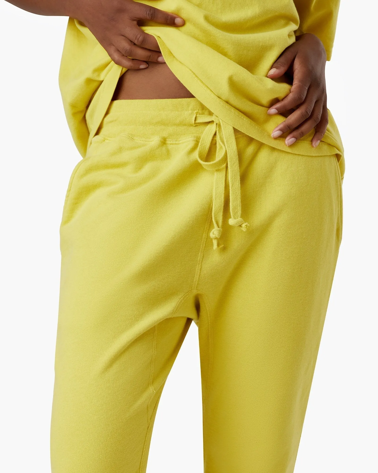 Core Sport Jogger - Capri Lemon sold by TKEES product image thumbnail 4