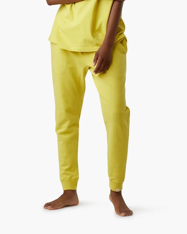Core Sport Jogger - Capri Lemon sold by TKEES