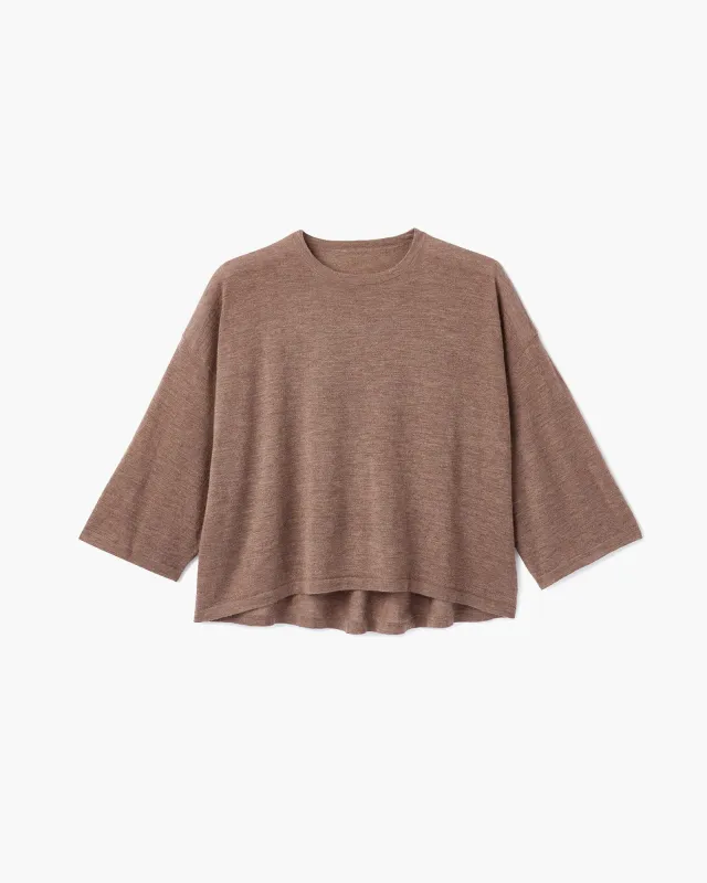 Air Longsleeve Tee - Brown sold by TKEES